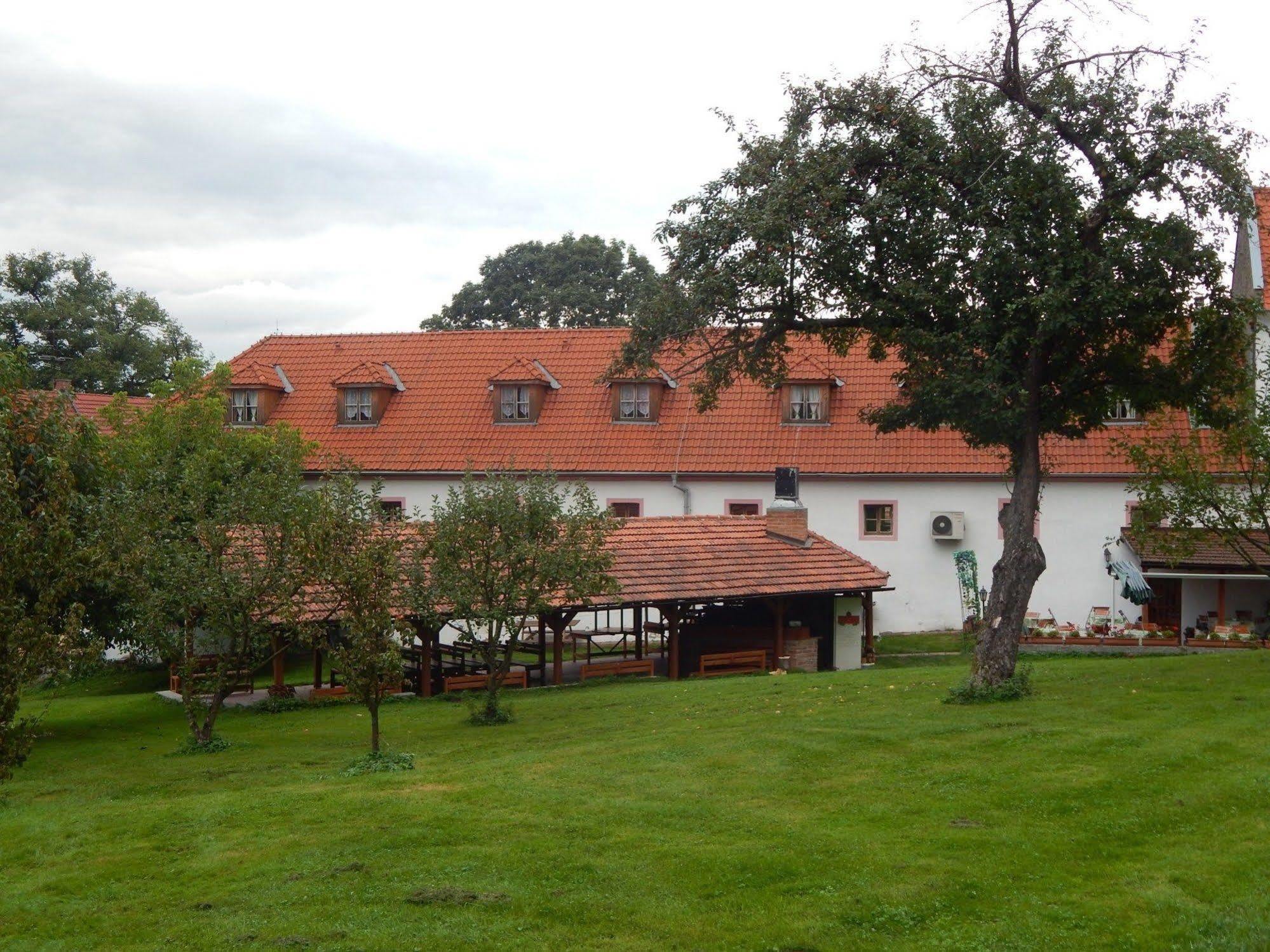 Penzion Zamek Lesany Netvorice Exterior photo